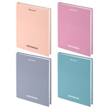 Блокнот МАЛЫЙ ФОРМАТ (110х147мм), А6, 80 л., твёрдый, клетка, BRAUBERG, МОРАНДИ, 118557 - Премиум Сервис