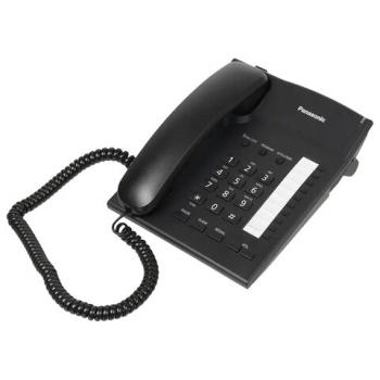 Телефон PANASONIC KX-TS2382RUB, память 10 ном., тональный/импульсный режим, повтор, чёрный - Премиум Сервис