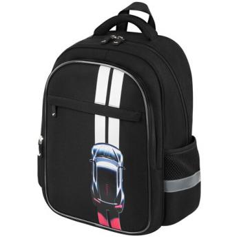 Рюкзак BRAUBERG FAVOUR, 2 отделения, 3 кармана, "Upright car", 40х29х15 см, 274434 - Премиум Сервис