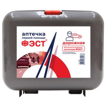 Аптечка первой помощи Дорожная ФЭСТ, пластиковый кейс, 1288 - Премиум Сервис