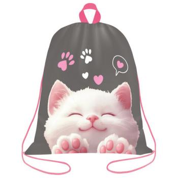 Мешок для обуви BRAUBERG KIDS, с петлей, 42х34 см, "Purr cat", 274640 - Премиум Сервис