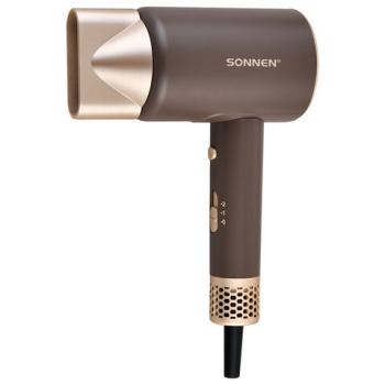 Фен для волос SONNEN HD-2285, 2200 Вт, холодный воздух, турмалиновая ионизация, 2 температуры 454697 - Премиум Сервис