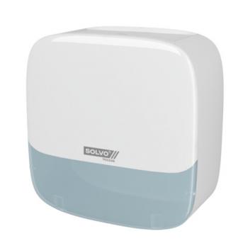 Диспенсер для полотенец SOLVO SPECIAL EDITION, (Система H3), V-сложения, белый, ABS-пластик, 701336 - Премиум Сервис