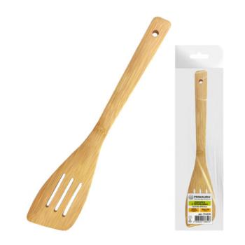 Лопатка кухонная с прорезями бамбук, 30 см, PRIMAURA CLASSIC, натуральный цвет, 702349 - Премиум Сервис