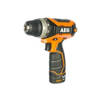Дрель-шуруповерт аккумуляторная, 12 В, 34 Нм, Li-ion 2х2 Ач, AEG BS12C2 LI-202B, 4935448465 - Премиум Сервис