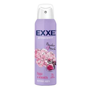 Дезодорант для тела женский 150 мл EXXE POWDER TOUCH "Пудра и нежность", С0007835 - Премиум Сервис
