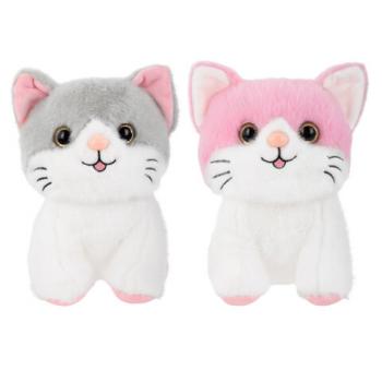Игрушка мягкая "Котик", 23 см, ассорти 2 цвета, WOOZOO (ВУЗУ), 666778 - Премиум Сервис