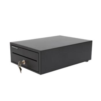 Ящик денежный механический VITRANA SB-208-B МИНИ, без подключения ККМ, 205х300х90 мм, черный, 291401 - Премиум Сервис
