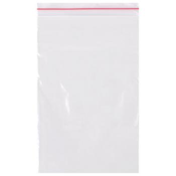 Пакеты "зиплок" zip lock ПРОЧНЫЕ, комплект 100 шт., 80х120 мм, ПВД, 60 мкм., BRAUBERG, 703076 - Премиум Сервис