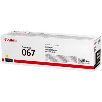 Картридж лазерный CANON (067Y) i-SENSYS LBP631Cw/LBP633Cdw, желтый, ресурс 1250 стр,, 5099C002 - Премиум Сервис
