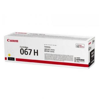 Картридж лазерный CANON (067HY) i-SENSYS LBP631Cw/LBP633Cdw, желтый, ресурс 2350 стр,, 5103C002 - Премиум Сервис