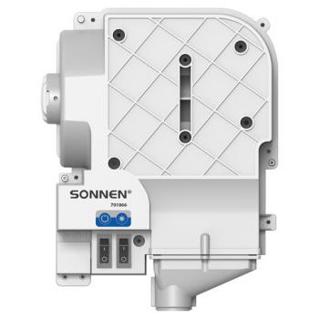 Сушилка для рук СКРЫТОГО МОНТАЖА SONNEN HSD-A3880, 1200 Вт, 95 м/с, IPX4, пластик, белая, 701866 - Премиум Сервис