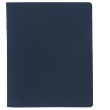 Тетрадь А5 48л. HATBER скоба, линия, Soft-touch ламинация, SoloMatte_Сапфир, 092751, 48Т5лВ2 - Премиум Сервис