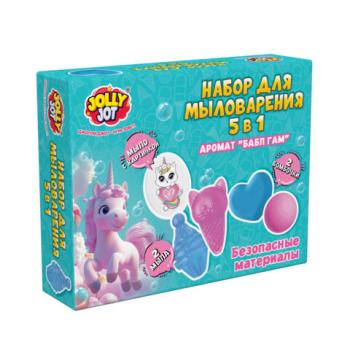 Мыло, набор для мыловарения 5 в 1, 2 мыла, 1 мыло-картинка, 2 бомбочки, JOLLY JOT (ДЖОЛЛИ ДЖОТ), 665985 - Премиум Сервис