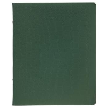Тетрадь А5 48л. HATBER скоба, клетка, Soft-touch ламинация, тиснение КРОКО, СОЛО_Пихт, 48Т5лтВ1 - Премиум Сервис