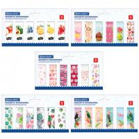 Закладки для книг МАГНИТНЫЕ, "MIX", набор 30 шт., 60x20 мм, BRAUBERG, 113175 - Премиум Сервис