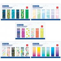 Закладки для книг МАГНИТНЫЕ, "GEOMETRY", набор 30 шт., 60x20 мм, BRAUBERG, 113177 - Премиум Сервис