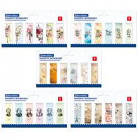 Закладки для книг МАГНИТНЫЕ, "MIX 2", набор 30 шт., 60x20 мм, BRAUBERG, 113178 - Премиум Сервис