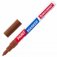 Маркер-краска лаковый EXTRA (paint marker) 2 мм, МЕДНЫЙ, УСИЛЕННАЯ НИТРО-ОСНОВА, BRAUBERG, 151976 - Премиум Сервис
