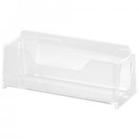 Подставка для визиток настольная BRAUBERG, 95х40 мм, 1 карман глубиной 32 мм, 290420 - Премиум Сервис