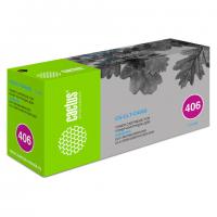 Картридж лазерный CACTUS (CS-CLT-C406S) для SAMSUNG CLP-365/365W, голубой, ресурс 1000 стр. - Премиум Сервис