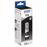 Чернила EPSON 106 (C13T00R140) для СНПЧ L7160/L7180, фото-черные, ОРИГИНАЛЬНЫЕ - Премиум Сервис