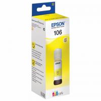 Чернила EPSON 106 (C13T00R440) для СНПЧ L7160/L7180, желтые, ОРИГИНАЛЬНЫЕ - Премиум Сервис