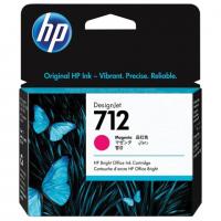 Картридж струйный для плоттера HP (3ED68A) DesignJet T230/T250/T630/T650, №712, пурпурный, оригинальный - Премиум Сервис