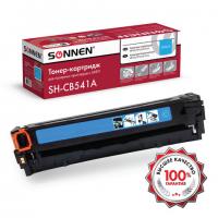 Картридж лазерный SONNEN (SH-CB541A) для HP CLJ CP1215/1515 ВЫСШЕЕ КАЧЕСТВО, голубой, 1400 страниц, 363955 - Премиум Сервис