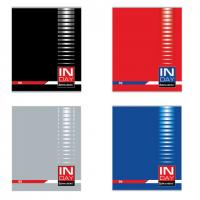 Тетрадь А5, 96 л., BRAUBERG, клетка, обложка картон, "INDAY", 400522 - Премиум Сервис