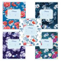 Тетрадь 24 л. BRAUBERG, клетка, обложка картон, СРЕДИ ЦВЕТОВ, 403006 - Премиум Сервис