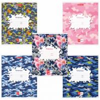 Тетрадь 24 л. BRAUBERG клетка, обложка картон, "КАМУФЛЯЖ", 403584 - Премиум Сервис