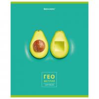 Тетрадь предметная "AVOCADO" 48 л., глянцевый лак, ГЕОМЕТРИЯ, клетка, BRAUBERG, 404278 - Премиум Сервис