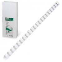 Пружины пластиковые для переплета, КОМПЛЕКТ 100 шт., 10 мм (для сшивания 41-55 л.), белые, FELLOWES, FS-53458 - Премиум Сервис