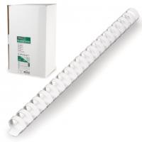 Пружины пластиковые для переплета, КОМПЛЕКТ 100 шт., 19 мм (для сшивания 121-150 л.), белые, FELLOWES, FS-53474 - Премиум Сервис