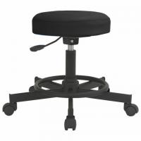 Кресло РС12, без спинки, без подлокотников, кожзам, черное, РС01.00.12 б/сп - Премиум Сервис