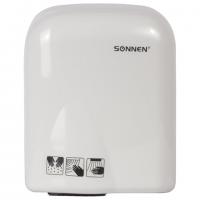 Сушилка для рук SONNEN HD-165, 1650 Вт, пластиковый корпус, белая, 604191 - Премиум Сервис