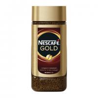 Кофе молотый в растворимом NESCAFE (Нескафе) "Gold", сублимированный, 95 г, стеклянная банка, 04813, 12326188 - Премиум Сервис
