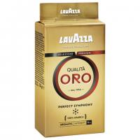 Кофе молотый LAVAZZA "Qualita Oro", арабика 100%, 250 г, 1991 - Премиум Сервис