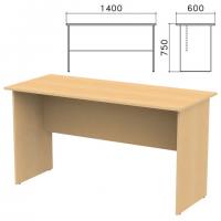 Стол письменный "Канц", 1400х600х750 мм, цвет бук невский, СК21.10 - Премиум Сервис