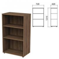 Шкаф (стеллаж) "Приоритет", 720х420х1215 мм, 2 полки, лагос, К-933, К-933 лагос - Премиум Сервис