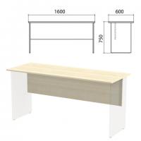 Столешница, царга стола письменного "Канц" 1600х600х750 мм, цвет дуб молочный, СК20.15.1 - Премиум Сервис