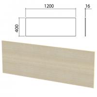 Экран-перегородка "Канц" 1200х16х400 мм, БЕЗ ФУРНИТУРЫ (код 640237), цвет дуб молочный, ЭК11.15 - Премиум Сервис