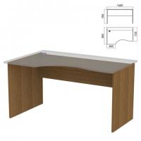Стол эргономичный ЧАСТЬ 2 "Арго", 1400х900х760 мм, левый/правый, орех - Премиум Сервис