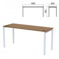 Столешница стола на металлокаркасе "Арго", 1600х600х760 мм, орех - Премиум Сервис