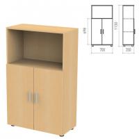 Шкаф полузакрытый "Канц", 700х350х1130 мм, цвет бук невский (КОМПЛЕКТ) - Премиум Сервис