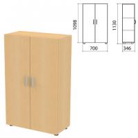 Шкаф закрытый "Канц", 700х350х1130 мм, цвет бук невский (КОМПЛЕКТ) - Премиум Сервис