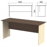 Стол письменный "Канц", 1600х600х750 мм, цвет венге/дуб молочный (КОМПЛЕКТ) - Премиум Сервис