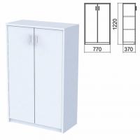 Шкаф закрытый "Арго", 770х370х1220 мм, серый (КОМПЛЕКТ) - Премиум Сервис