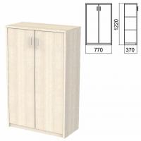 Шкаф закрытый "Арго", 770х370х1220 мм, ясень шимо (КОМПЛЕКТ) - Премиум Сервис
